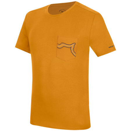 Pánske tričko Wild Country Session 3 M T-Shirt žltá/čierna joshua brown