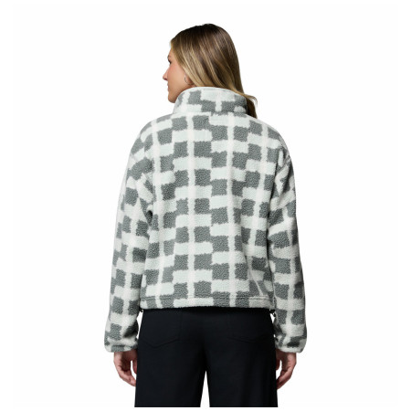 Dámska mikina Columbia Helvetia™ II Printed Cropped Half Snap