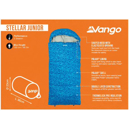Spacák Vango Stellar Junior