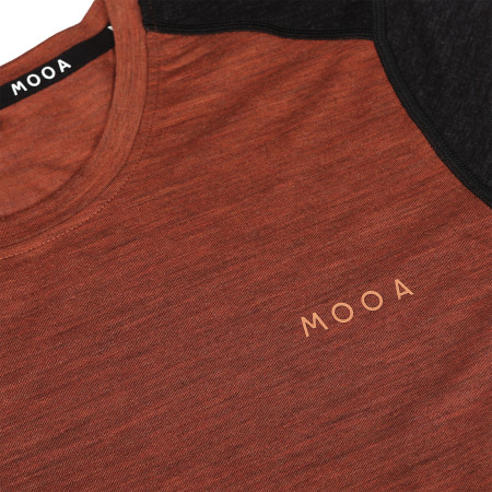 Dámske tričko MOOA MerinoSilk Block 160 short