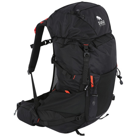Turistický batoh Zulu Summit II 50 L čierna black