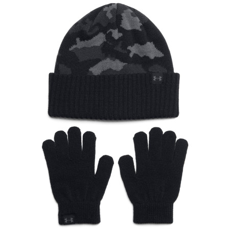 Čiapka Under Armour B Beanie/Glove Combo Black
