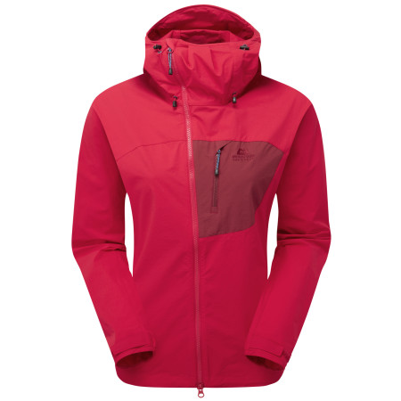 Dámska bunda Mountain Equipment Squall Hooded Wmns Jacket červená Me-01753 Capsicum/TibetanRed