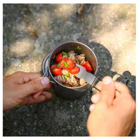 Súprava príborov GSI Outdoors Tekk Trio Folding Cutlery Set