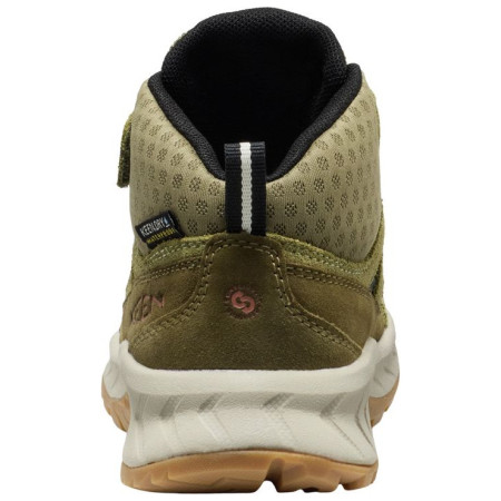 Detské topánky Keen Hightrail Mid Wp Children Dark Olive