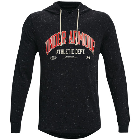 Pánska mikina Under Armour Rival Try Athlc Dept HD čierna Black / / Stone