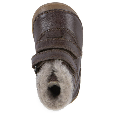 Detské zimné topánky Froddo Paix Up Winter Dark Brown