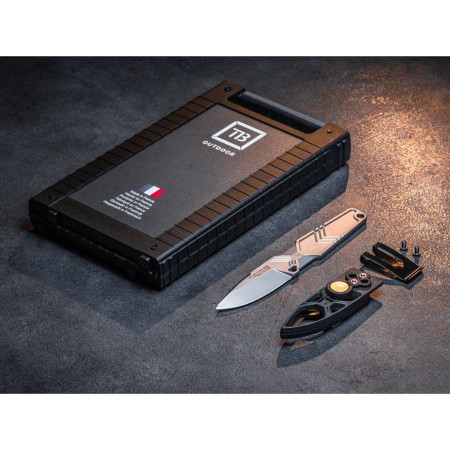 Nôž TB OUTDOOR Monobloc Knife Impact 127 Stainless Steel