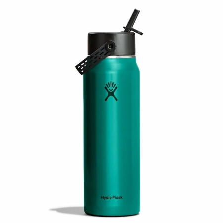 Termoska Hydro Flask 32 Oz Lightweight Wide Flex Straw Cap zelená Emerald Green