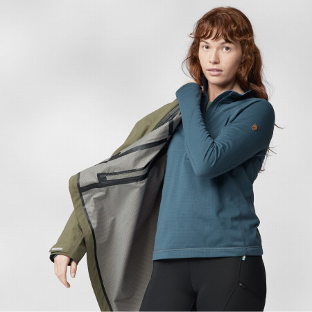 Dámska mikina Fjällräven Abisko Lite Fleece Half Zip W