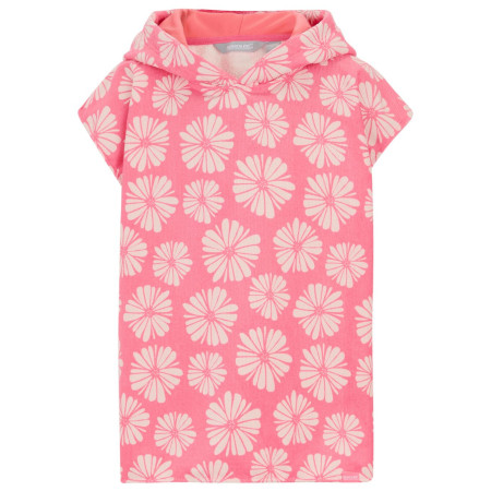 Detské pončo Regatta Kids Towel Robe PinkHazPetal ružová PinkHazPetal