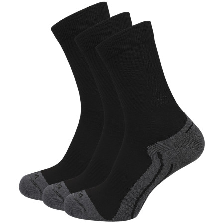 Ponožky MOOA Bamboo Active 3-pack čierna/sivá Black/Grey