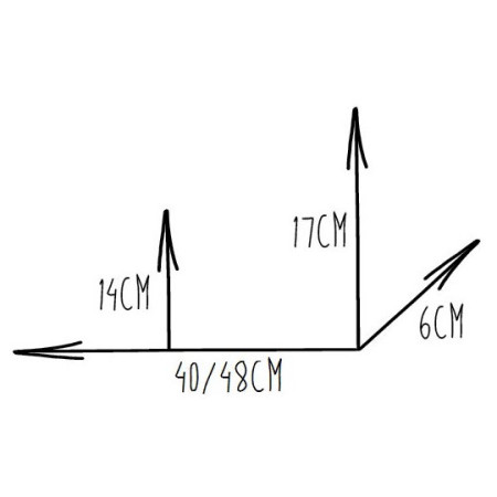 Taška na rám Acepac Zips frame bag M