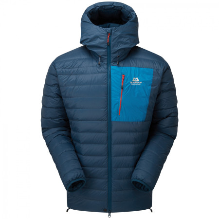 Pánska páperová bunda Mountain Equipment Baltoro Jacket tmavomodrá Majolica/Mykonos