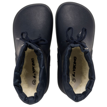 Detské zimné topánky Viking Outdoor Footwear Alv Barefoot Warm Navy