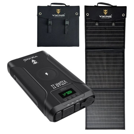 Set Viking Technology Set Viking Technology powerbanka Viking VIDAR II a solárny panel Viking L60 PD