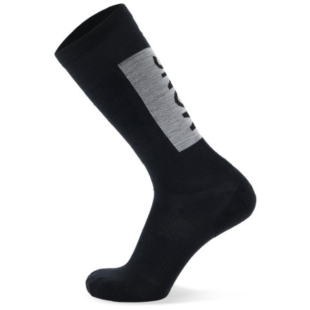 Ponožky Mons Royale Atlas Merino Snow Sock čierna Black