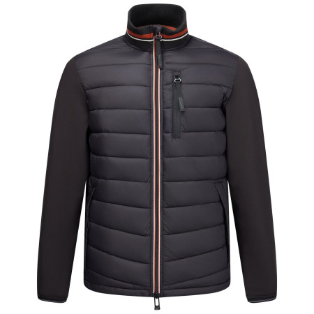 Pánska hybridná bunda Regatta Brentmoor Hybrid čierna Black