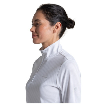 Dámske tričko Craghoppers NosiLife SolarShield+ Half Zip Top