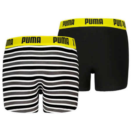 Chlapčenské boxerky Puma Everyday Striped Boxers 2P