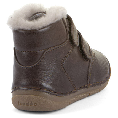 Detské zimné topánky Froddo Paix Up Winter Dark Brown
