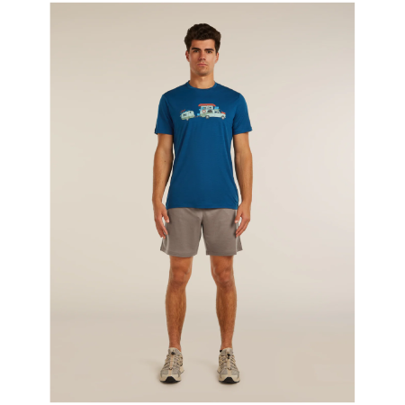 Pánske funkčné tričko Icebreaker Men Merino 150 Tech Lite SS Tee Transportage