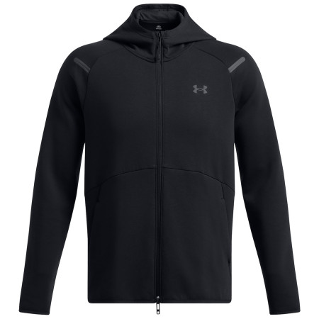 Pánska bunda Under Armour Unstoppable Flc Fz Hd Eu čierna Black / / Black
