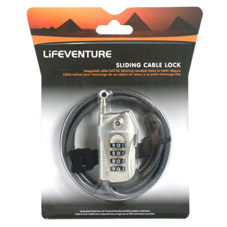 Zámok LifeVenture Sliding Cable Lock