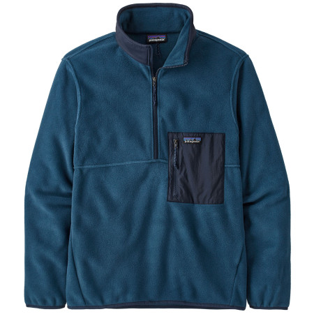 Pánska mikina Patagonia Microdini Pullover 1/2 Zip tmavě modrá