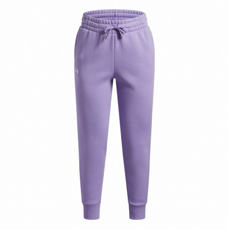Detské tepláky Under Armour Rival Fleece Joggers-PPL fialová Purple