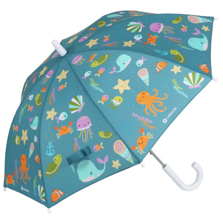 Detský dáždnik LittleLife Kids Umbrella modrá Aquatic