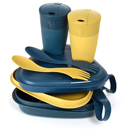 Sada riadov Light My Fire Pack'n EatKit modrá/žltá Mustyyellow/Hazyblue