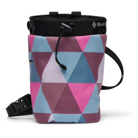 Vrecko na magnézium Black Diamond Gym Chalk Bag M/L ružová