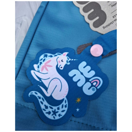 Detské softshellové nohavice WAMU Jednorožci