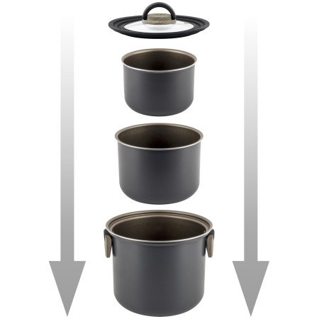 Sada hrncov Brunner Torralta Ø 22 cm