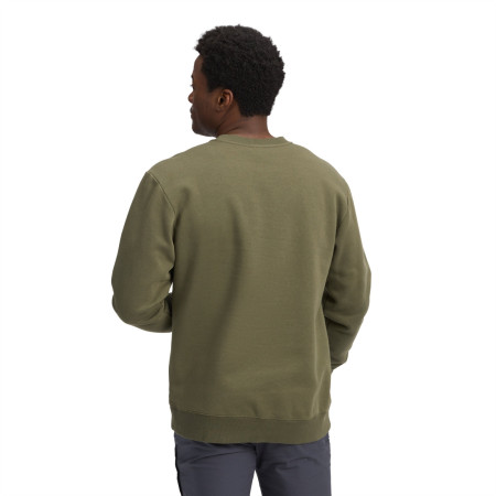 Pánska mikina Black Diamond M Mini Stacked Crewneck