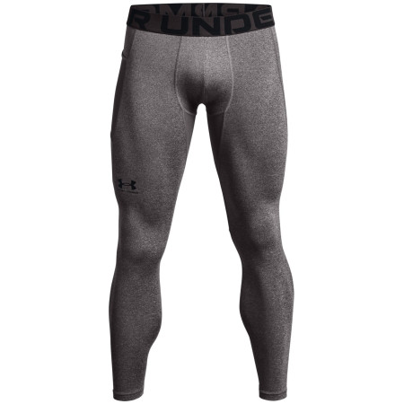 Pánske legíny Under Armour CG Armour Leggings sivá CharcoalLightHeather//Black