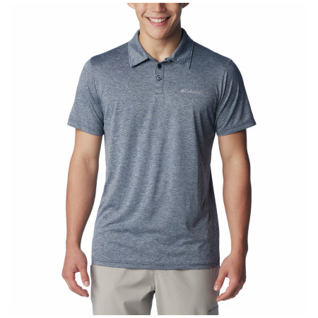 Pánske tričko Columbia Columbia Hike™ Polo modrá/sivá Collegiate Navy Heather