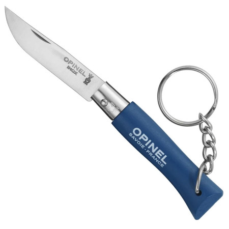 Kľúčenka Opinel N°04 Inox modrá blue