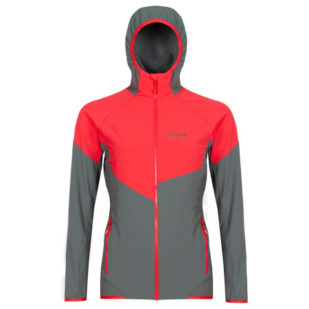 Dámska bunda High Point Versa 2.0 Lady Hoody Jacket zelená Khaki/Teaberry
