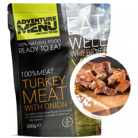 Hotové jedlo Adventure Menu 100% Morčacie mäso na cib. 200 g