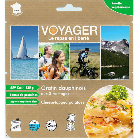 Jedlo Voyager Zapečené zemiaky so syrom 125g