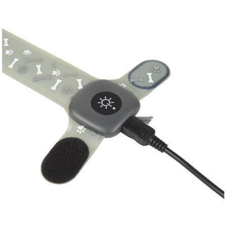 Svietiaci obojok pre psa Nite Ize NiteDog® Rechargeable LED Collar Cover