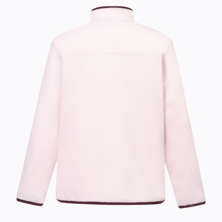 Detská funkčná mikina Regatta Junior Frankie Warm Fleece Pink Haze/Fig