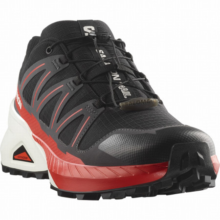 Pánske topánky Salomon Speedcross Peak čierna Black / Asphalt / Fiery Red