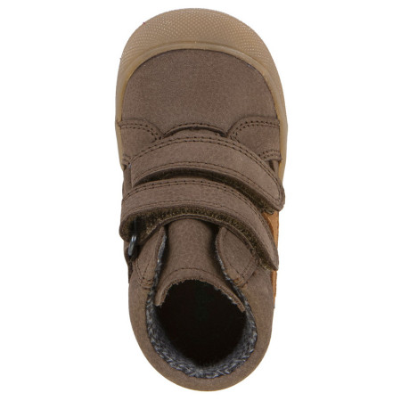 Detské celoročné barefoot topánky Froddo Ollie Tex Brown