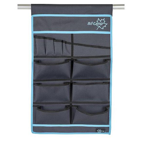Organizér Bo-Camp Tent organizer 11 Compartments sivá/modrá Anthracite