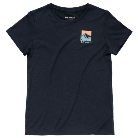 Dámske tričko Devold Classic "Summit" Tee Wmn čierna INK