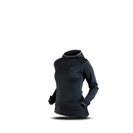Dámska funkčná mikina Trimm VERONA čierna/sivá grey