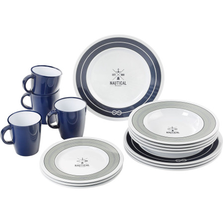 Sada riadov Brunner Dinner Service Nautical biela